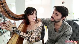 Lustery E1835 Holly Beth And Hairy Styles Pull On My Harp Strings