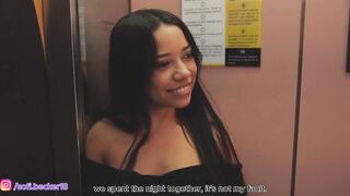 Lost step-siblings !!! where will they spend the night? (fuck pussy, squirt, and anal).