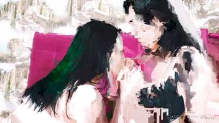 Luna Amor Wants To Try More Than Upper Bodies Of Women On Her Own