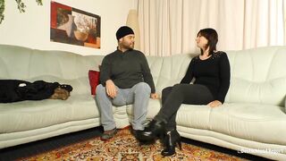 Sucks And Fucks In Kinky Sex Reportage - Melanie E Stephan E Melanie E