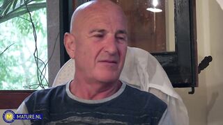 MatureNL - Fira Ventura - 19 flowers Teen Helping Out A Grandpa