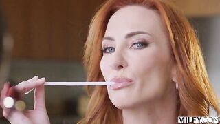 Cock-Hungry MILF Gets BBC Spit-Roasted