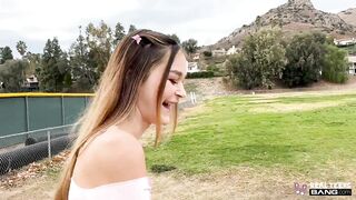 Tiny Submissive Teen Della Cate Gets Creampied