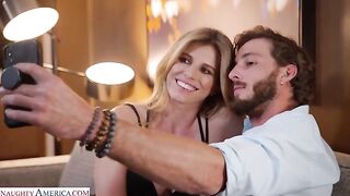 Big fan treat himself to Cory Chase after winning some money