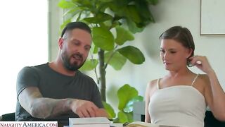 All natural Ahanu Reed wants her friend's brother's stiff cock