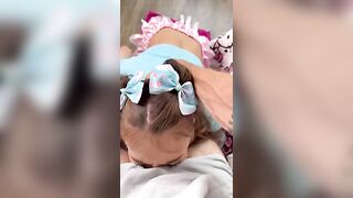 Pretty girl destroyed