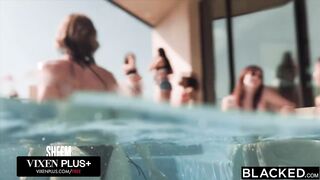 BLACKED BBC Hungry MILF Serenity Cox'S First Ever Gangbang