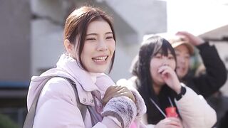 Hot Caretaker That Takes Ups A Coach After Her Duty