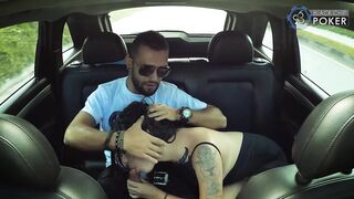 Lía Cooper Has Sex In The Back Seat Of A Car With Fillip On The Road