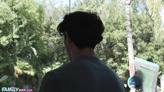 Big Dick For Big Ass Big Tit MILF Stepmom