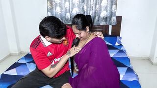 Hot and beautiful sister-in-law had sex with her neighbour's boy when she was alone at home