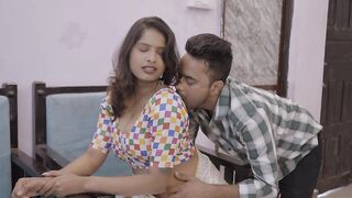 Sexy Housewife Got Hot, She Quenched Her Thirst With Her Brother-in-Law