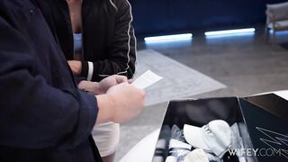 Wifey - Elania And Shaun - Fit Blonde Hotwife Gets Stretched Out