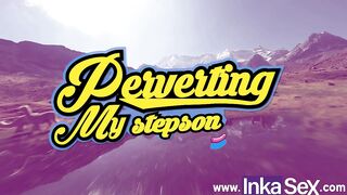 Brazilian Big-assed Woman Arrives In Peru And Fucks Her Partner's Stepson