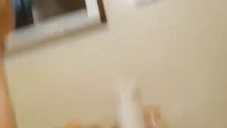 Slutty Blonde Loving That Huge Dick POV