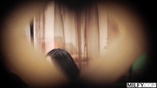 MILFY Married MILF-Next-Door Aviana Violet Fucks Peeping Neighbor