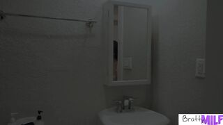 Curvaceous MILF Cami Strella Begs for Facial Cums All Over Stepson's Big Cock - S10:E3