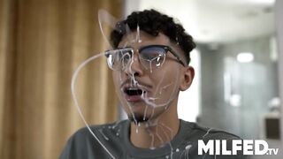 Cumming All Over My Hot Step Mom