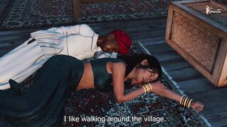 Father-in-law fucked his sexy daughter-in-law Savita in the farm