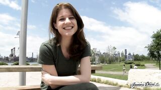 JamesDeen - HOTEL ROOM ROUGH DOGGYSTYLE SEX WITH BRUNETTE AMATEUR LUNA BAST