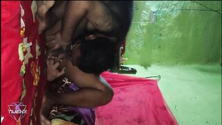Sexy Sangeeta Bhabhi showing her pink pussy and gives nice deep blowjob to her boyfriend