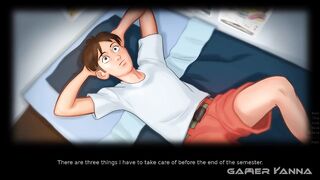 The Paradise Fucking - Kanna slides his cock into the pussy for the first time.