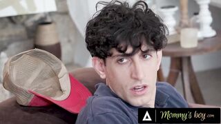 MOMMY'S BOY - Busty Stepmom Lauren Phillips Gives You A Titty Job Before Letting You Cum On Her Pussy