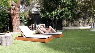 Lily Phillips - My Hot British Step Sis Only Sunbathes Naked And Loves Outdoor Sex