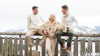 Boss Wife Brandi Gets Spit-Roasted