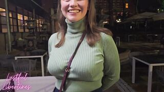 This married MILF was eager to cheat on her husband & have me creampie her hairy British pussy