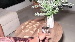 I play with my neighbor truth or dare and the night gets hot!