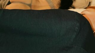 I SHARE BED WITH APRIL ADDAMS AND LIL TIMY, THEN WE END UP FUCKING IN A HOT THREESOME