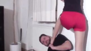 Girls from footdomination in action