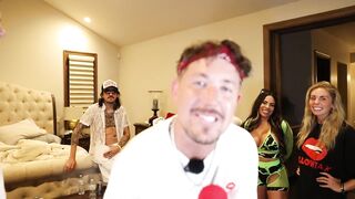 BONNIE BLUE & DWARF GANG BANG @ PILLOW TALK COACHELLA MANSION PARTY (w/ Kazumi & Luna Star)
