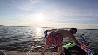Stranded Jetski Slut Begs For Help, Gets Creampied By Her 'Hero'