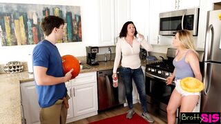 Aubrey Sinclair, "I had NO IDEA his Dick was in the Pumpkin!"