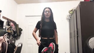 SHE COMES TO COLLECT MY RENT AND LEAVES FULL OF MILK