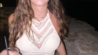 SPANISH TOURIST gets PICKED UP and FUCKED by an ITALIAN guy