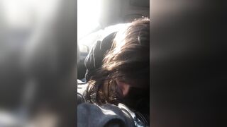 My cute lesbian friend sucks the fuck out of my cock