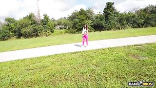 Misty Addams- Morning Stretches Over A Big Cock